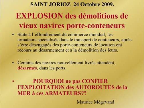 Autoroutes de la mer.