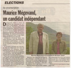 Hebdo des Savoie du 31 Mai.