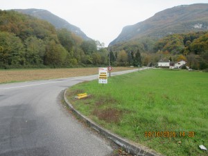 La route Seyssel-Rumilly dite du « Val de Fier » à nouveau barrée une semaine dès ce Lundi 26 Octobre.