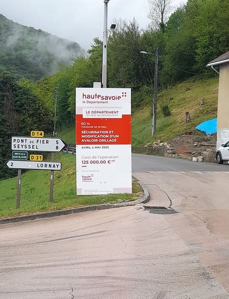 Route du Val de Fier.